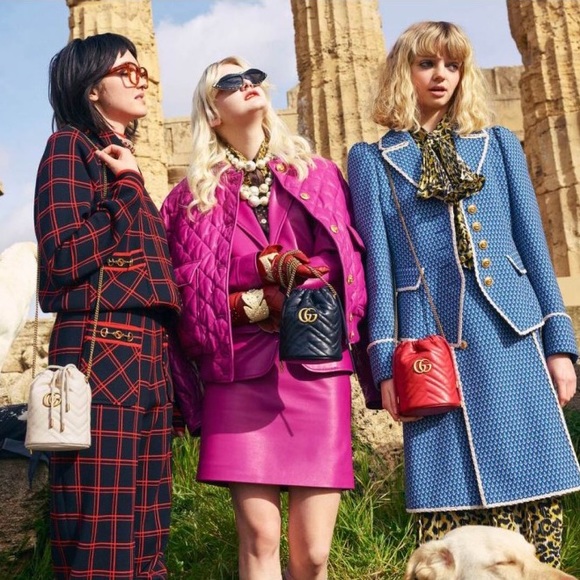 ❌SOLD❌ GUCCI black leather mini bucket bag - Picture 7 of 7